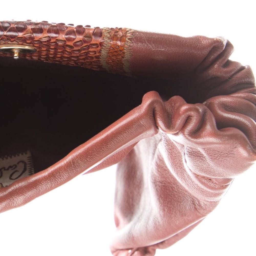 Carlos Falchi Python Clutch - Picture 3 of 5
